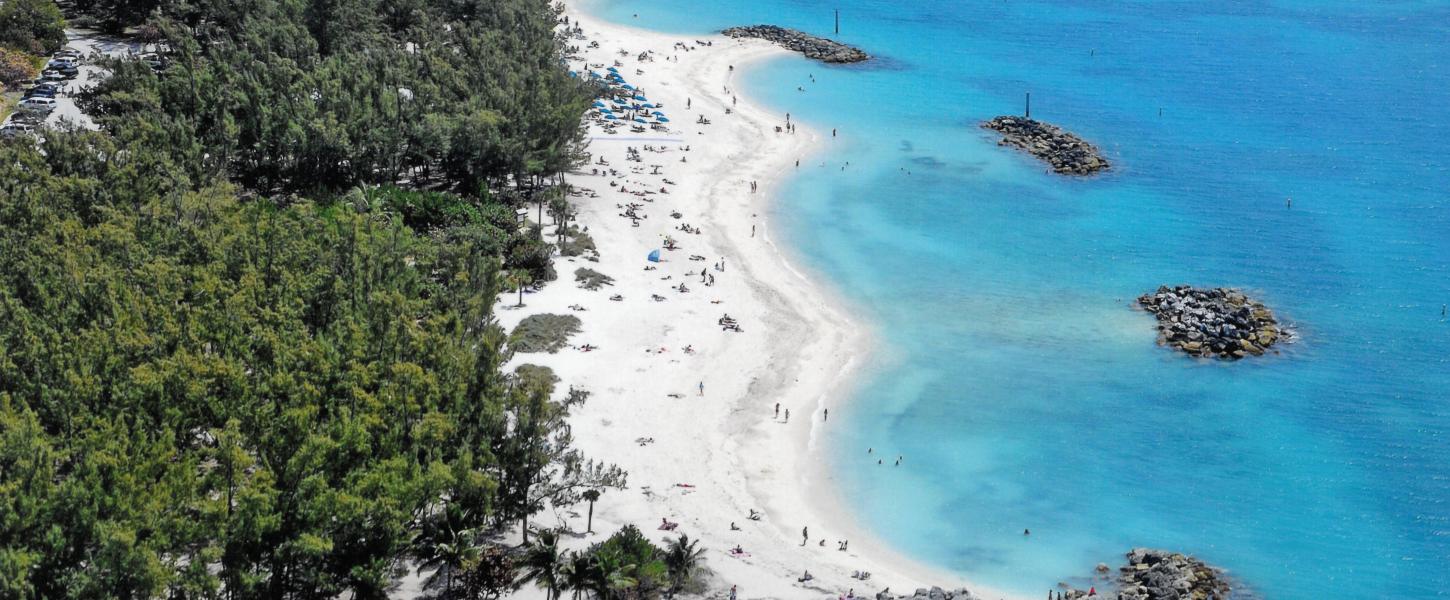 Fort Zachary Taylor Historic State Park, View of coastline
